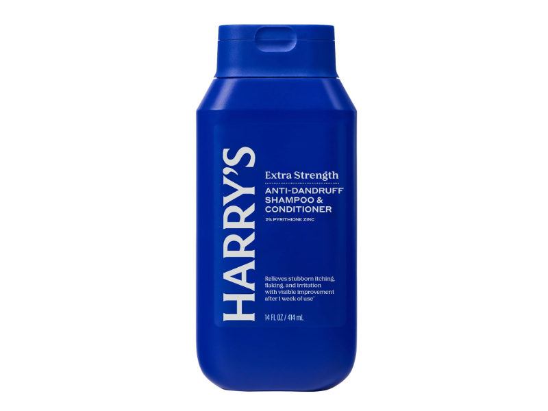 Harry's Anti-Dandruff Shampoo & Conditioner, 2% Pyrithione Zinc, 14 fl oz/414 mL, Pack Of 3