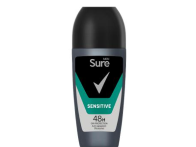 Sure Men Anti-Perspirant Roll On, Sensitive, 50 mL