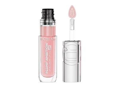 L'Oreal Paris Plump Ambition PH Hyaluron Lip Oil, pH Rose 020, 0.16 fl oz/5 mL