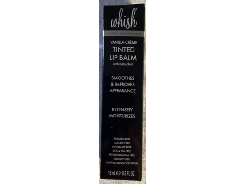 Whish Tinted Lip Balm with Bakuchiol, 0.5 fl oz/15 mL