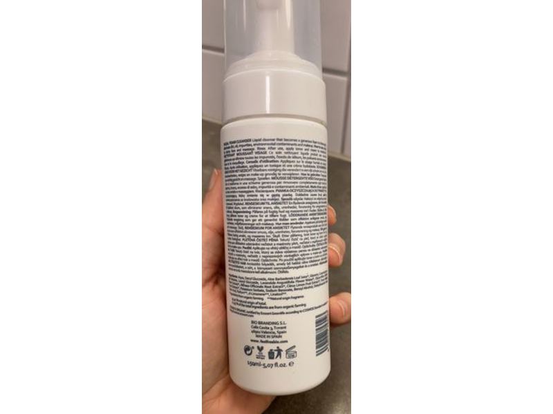 Feel Free Facial Foam Cleanser, Lemon, Apple, 150 mL