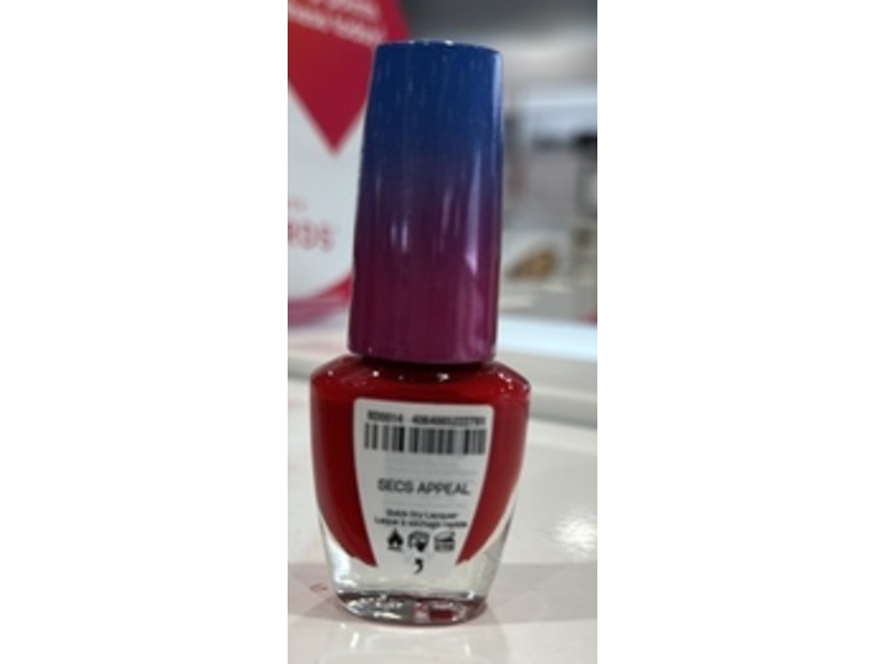 O.P.I Rapidry Nail Polish, Secs Appeal, 9 mL