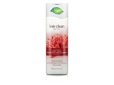 Live Clean Bali Oil Nourishing Body Wash, 17 oz/500 mL