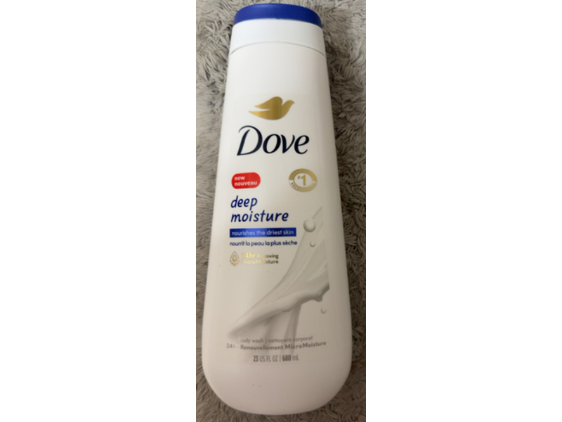 Dove Deep Moisture Body Wash, 23 fl oz/680 mL