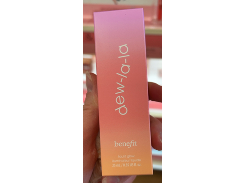 Benefit Dew-La-La Liquid Glow Highlighter, Raya, 0.85 fl oz/25 mL