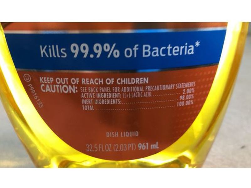 Palmolive Ultra Dish Liquid, Antibacterial, 32.5 fl oz/961 mL