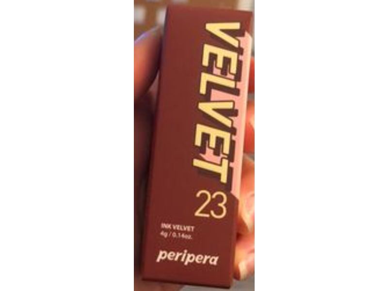 Peripera Ink Velvet Lip Tint, 23 Nutty Nude, 0.14 fl oz/4 g