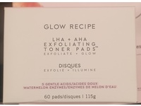 Glow Recipe LHA + AHA Exfoliating Toner Pads, 115 g, 60 Count - thumbnail 2