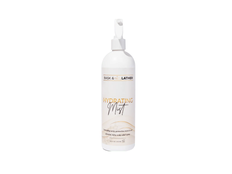 Bask & Lather Hydrating Mist, 8 fl oz/236 mL
