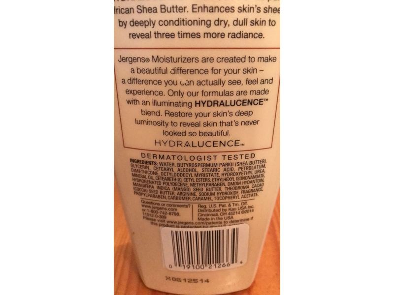 Jergens Deep Conditioner, Shea Butter, 16.8 fl oz/496 mL