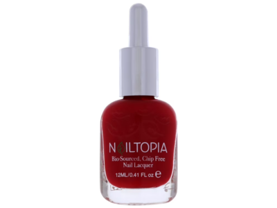 Nailtopia Bio-Sourced Nail Lacquer, Goodnight Kiss, 0.41 fl oz/12 mL