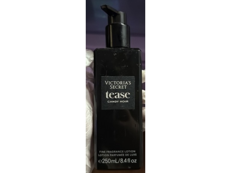 Victoria's Secret Fine Fragrance Lotion, Tease Candy Noir, 8.4 fl oz/250 mL