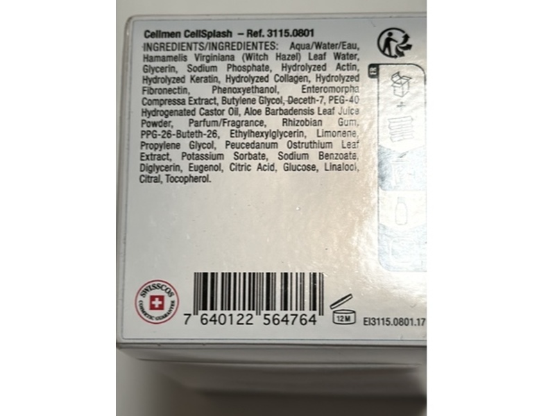 Cellmen CellSplash Cellular Invigorating After-Shave Tonic, 1.69 fl oz/50 mL