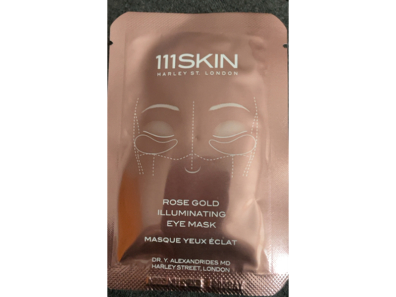 111Skin Rose Gold Illuminating Eye Mask, 0.2 fl oz/6 mL