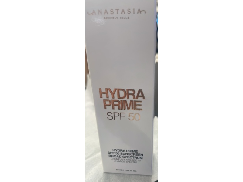 Anastasia Severly Hills Hydra Prime Sunscreen, Spf 50, 1.69 fl oz/50 mL