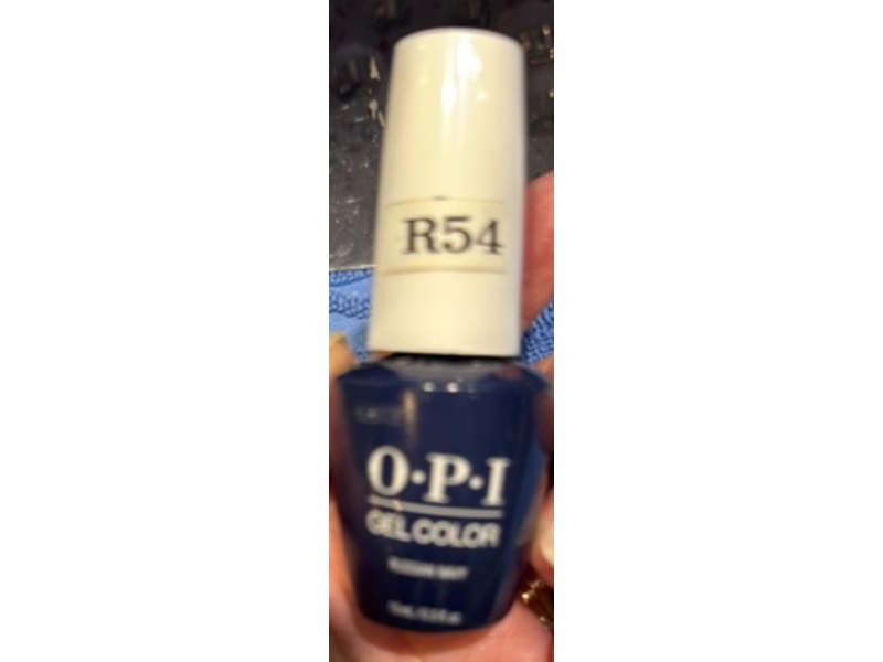 O.P.I Gel Color Nail Polish, Russian Navy, 0.5 fl oz/15 mL