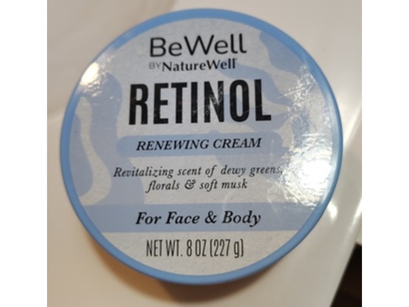 NatureWell Retinol Face & Body Renewing Cream, 8 oz/227 g
