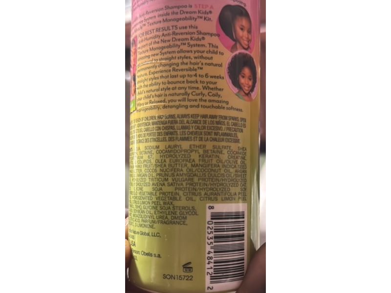 African Pride Dream Kids Detangler Miracle Shampoo, 12 fl oz/355 mL