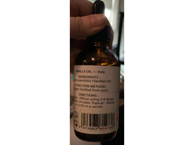 Evoke Occu Premium Essential Oil, Vanilla, 4 fl oz/118 mL