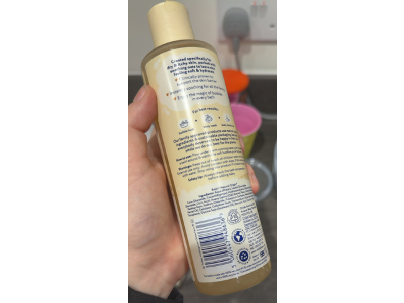 Childs Farm Oatderma Bubble Bath, Soothing Oat, 250 mL