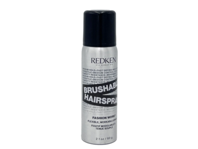 Redken Brushable Hairspray, Medium 12 Hold, 2.1 fl oz/60 g