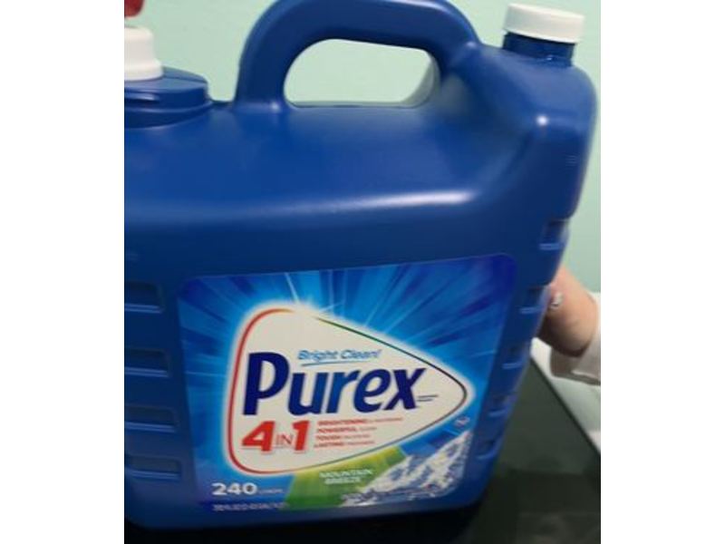 Purex Bright Clean 4 In 1 Concentrated Detergent, Mountain Breeze, 240 Loads, 312 fl oz