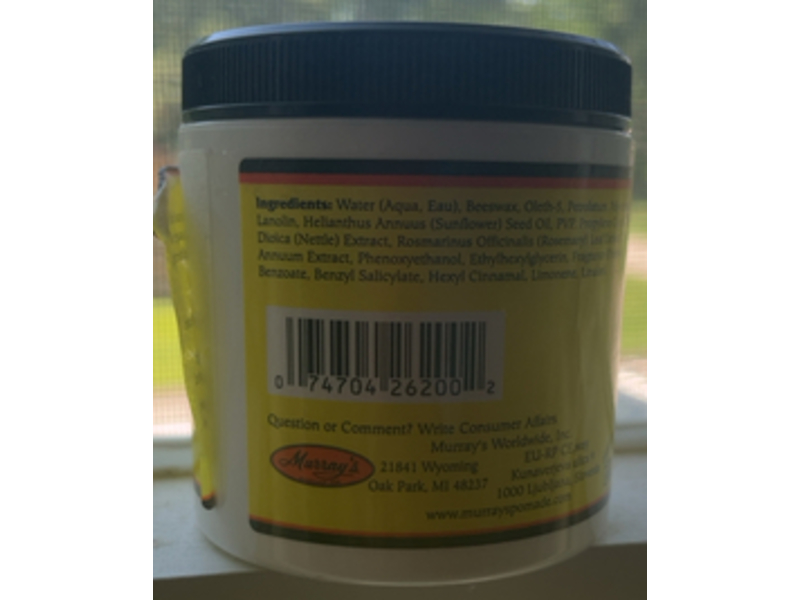 Murray's Beeswax Natural-Loc Molding Paste, 6 oz/171 g