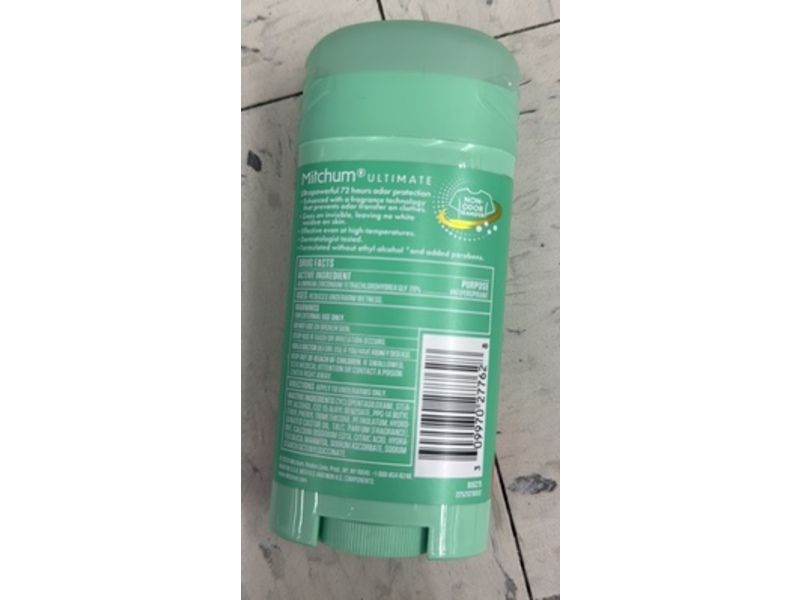 Mitchum Ultimate Antiperspirant & Deodorant, Floral Citrus, 2.7 oz/76 g