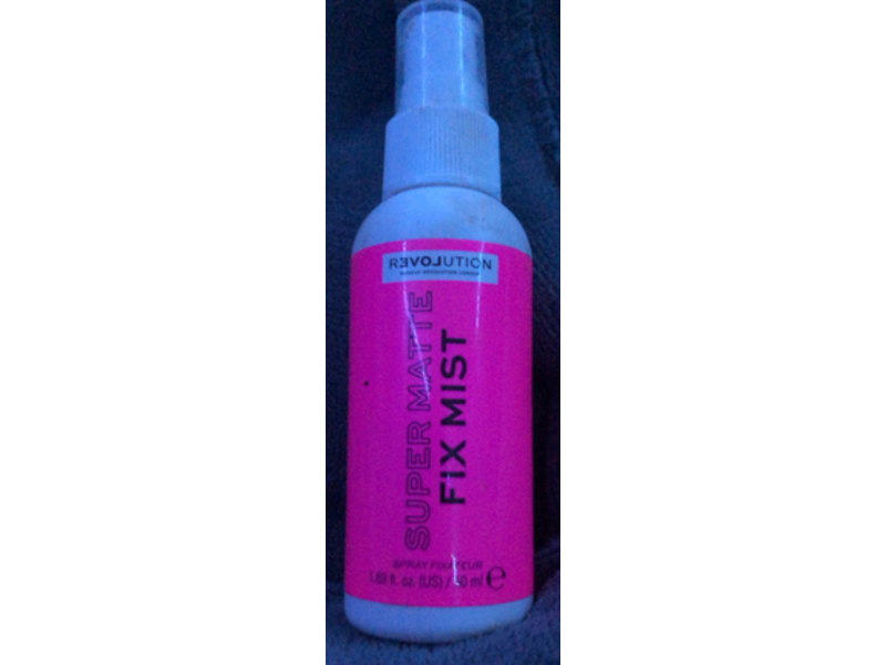 Revolution Super Matte Fix Mist, 1.69 fl oz/50 mL