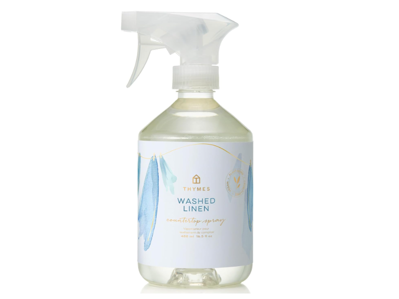 Thymes Countertop Spray, Washed Linen, 16.5 fl oz/488 mL