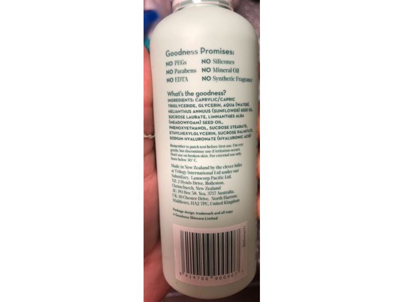 Goodness 3-In-1 Jelly Oil Cleanser, 5 fl oz/150 mL