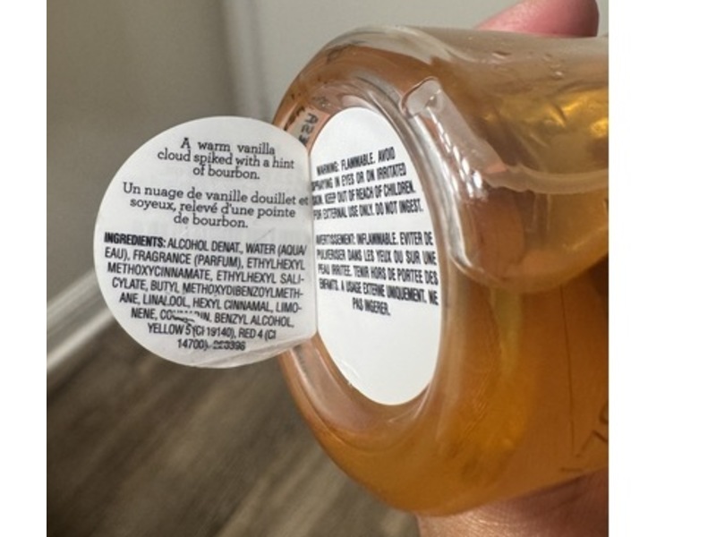 Mix:Bar Hair & Body Mist, Vanilla Bourbon, 2.5 fl oz/75 mL