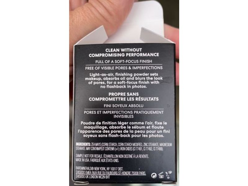 Bareminerals Mineral Veil Finishing Powder, Original, 0.03 oz/0.75 g