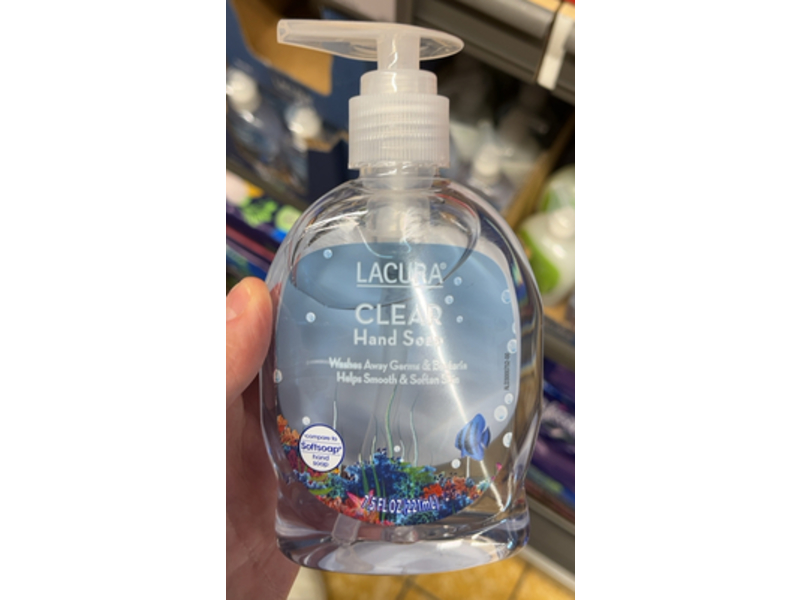 Lacura Hand Soap, Clear, 7.5 fl oz/221 mL