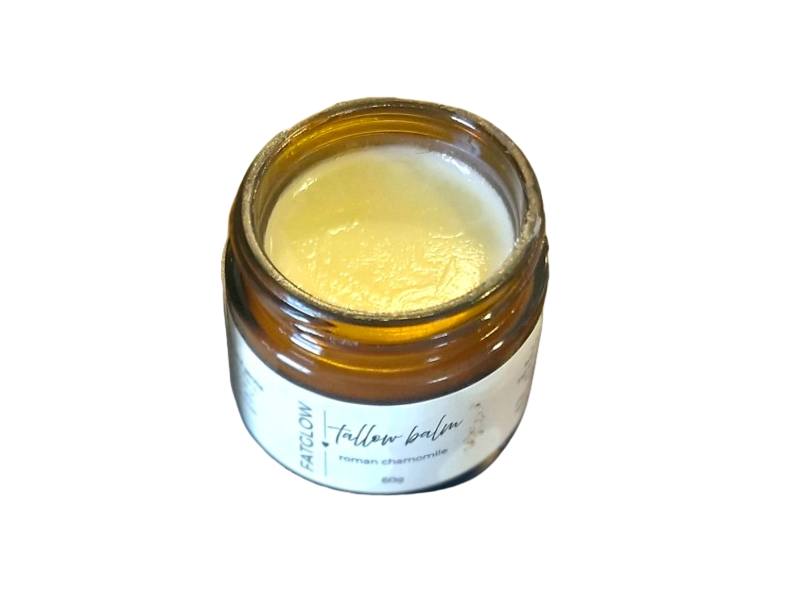 Fat Glow Tallow Balm, Roman Chamomile, 60 g