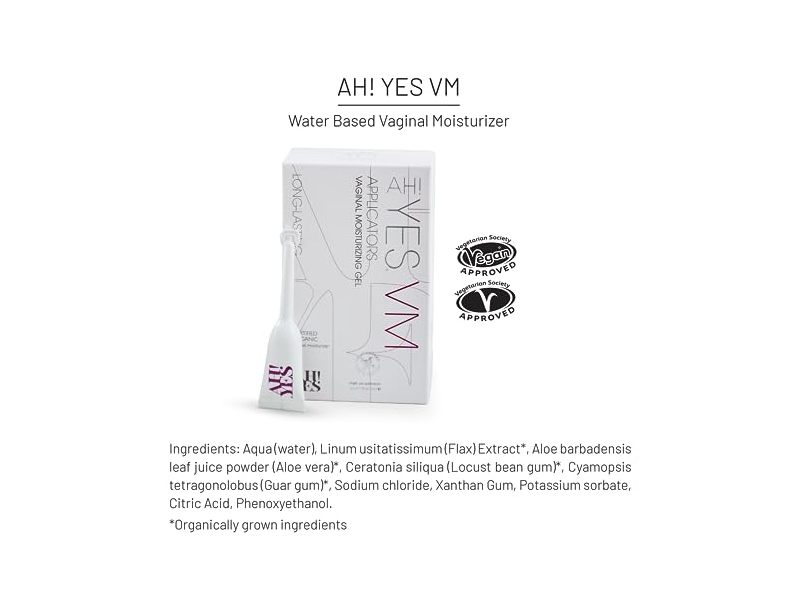 AH! YES® VM Vaginal Moisturizing Gel (6 x 0.17 fl oz Applicators)