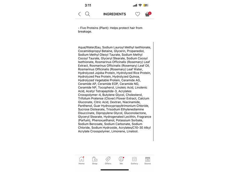 Necessaire Rosemary Shampoo, 8.4oz/250 mL