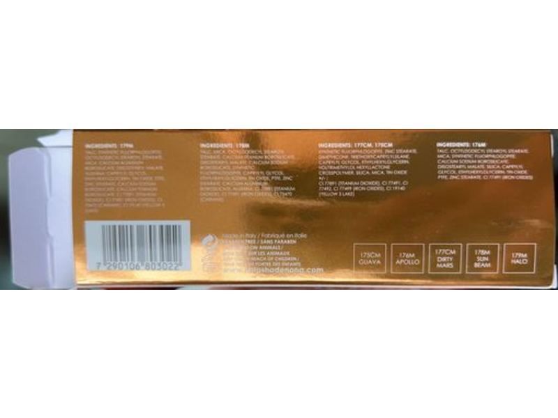 Natasha Denona Eyeshadow Palette, Mini Sunset, 0.028/0.8 g