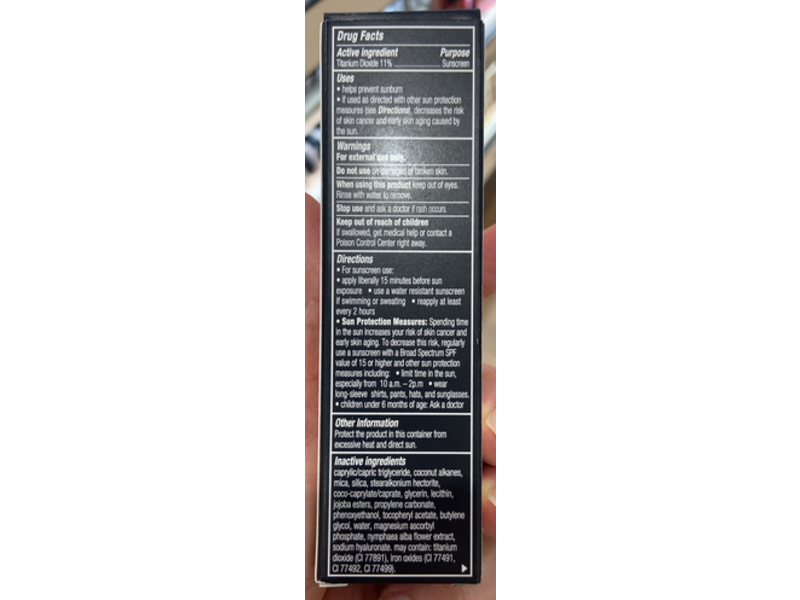 BareMinerals Original Pure Serum Radiant Natural Liquid Foundation SPF 20 Medium Cool, 1 fl oz/30 mL