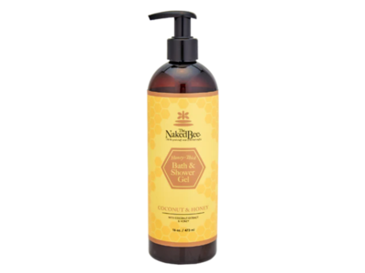The Naked Bee Bath & Shower Gel, Coconut & Honey, 16 fl oz/473 mL