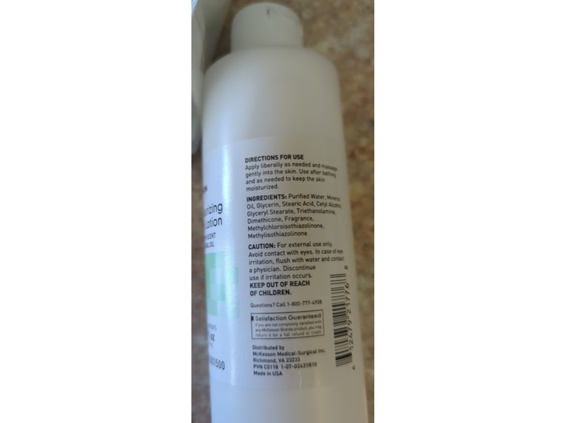 McKesson Moisturizing Body Lotion, 8 fl oz/237 mL