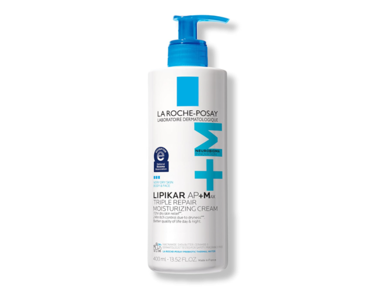 La Roche-Posay Lipikar Ap+M Triple Repair Body Moisturizing Cream, 13.52 fl oz/400 mL