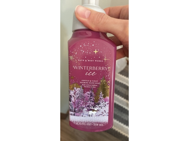 Bath & Body Works Gentle & Clean Foaming Hand Soap, Winterberry Ice, 8.75 fl oz/259 mL