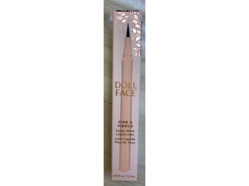 Doll Face Fine & Fierce Super Wear Liquid Liner, 0.04 fl oz/12 mL
