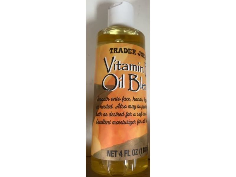 Trader Joe's Oil Blend, Vitamin E, 4 fl oz/118 mL