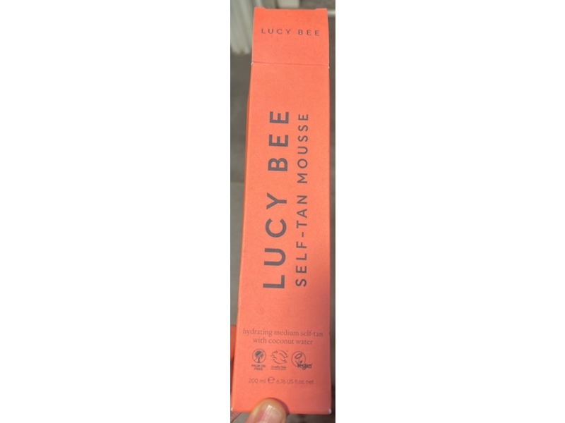Lucy Bee Self-Tan Mousse, 6.76 fl oz/200 mL