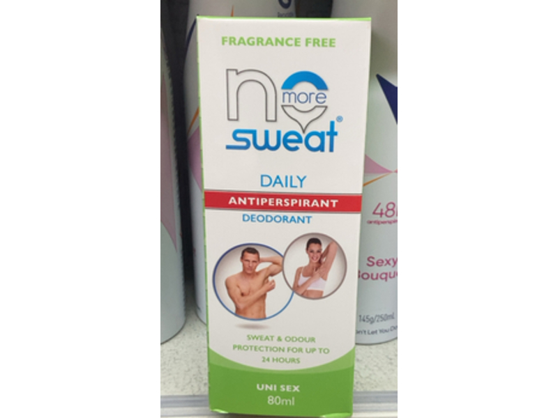 No More Sweat Daily Antiperspirant Deodorant, 80 mL