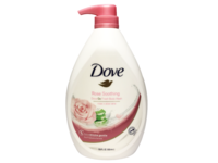Dove Body Wash, Rose Aloe Vera, 33.8 fl oz/1000 mL - Image 2