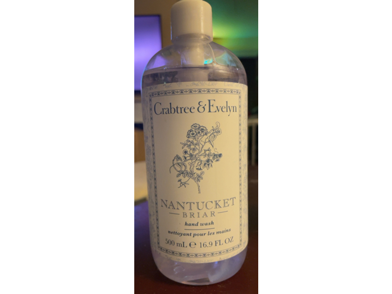 Crabtree & Evelyn Hand Wash, Nantucket Briar, 16.9 fl oz/500 mL