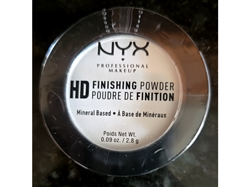 NYX Professional Makeup HD Finishing Powder, Translucent, 0.09 oz/2.8 g